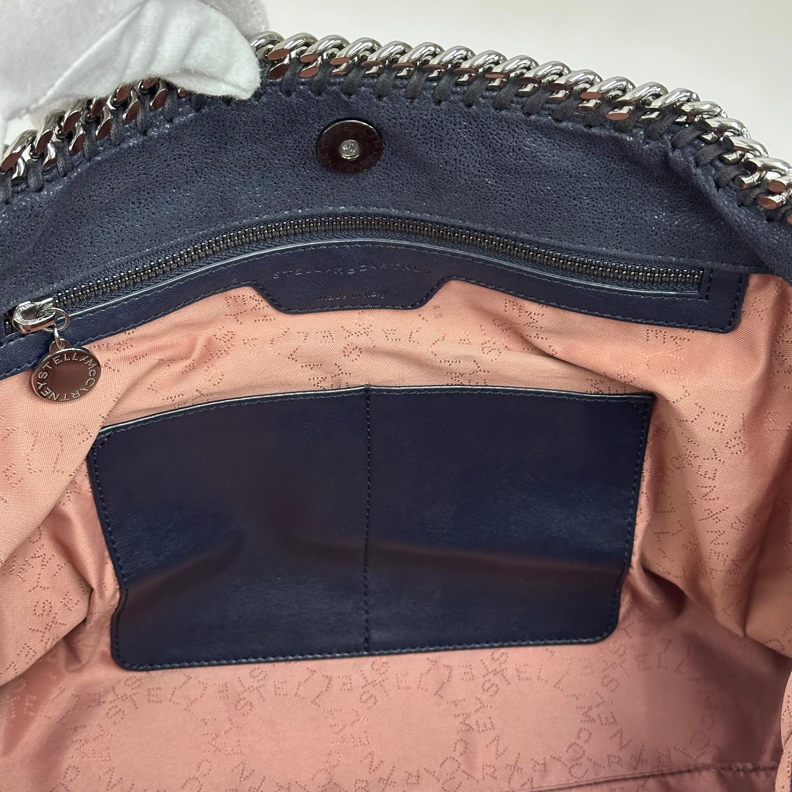 Stella McCartney Borsa Falabella Shopper Tote Blu Navy