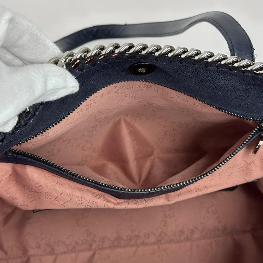 Stella McCartney Borsa Falabella Shopper Tote Blu Navy