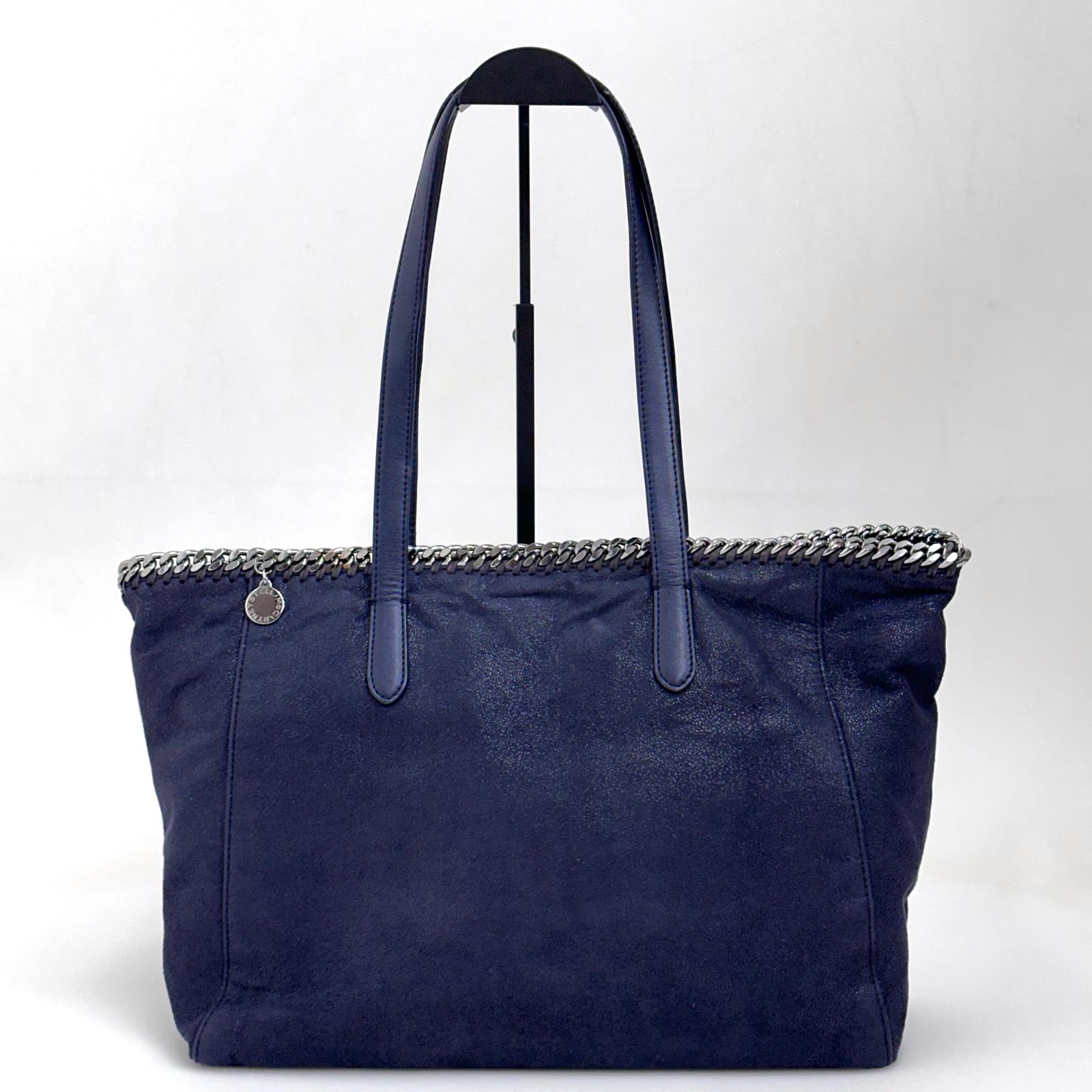 Stella McCartney Borsa Falabella Shopper Tote Blu Navy