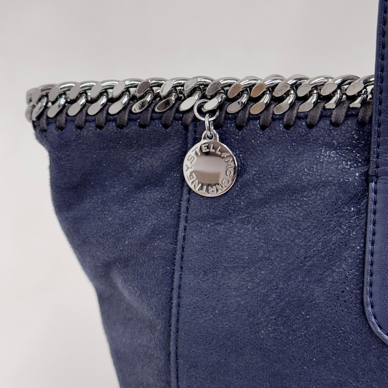 Stella McCartney Borsa Falabella Shopper Tote Blu Navy