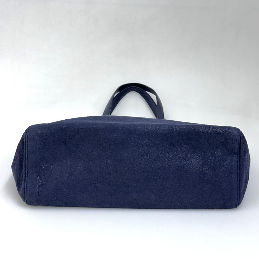 Stella McCartney Borsa Falabella Shopper Tote Blu Navy