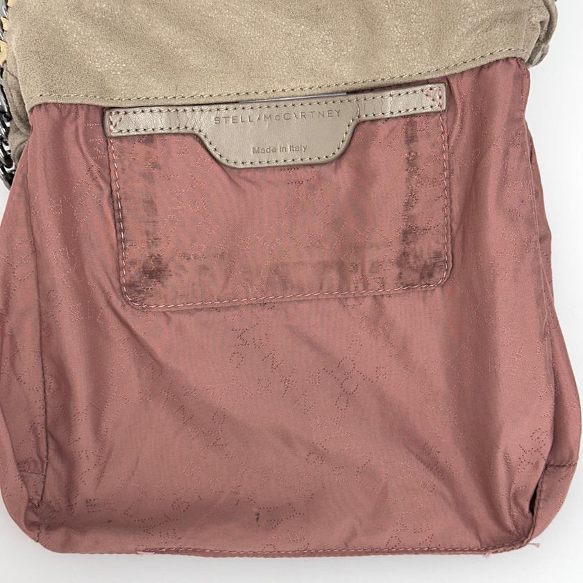 Stella McCartney Borsa Mini Falabella Beige