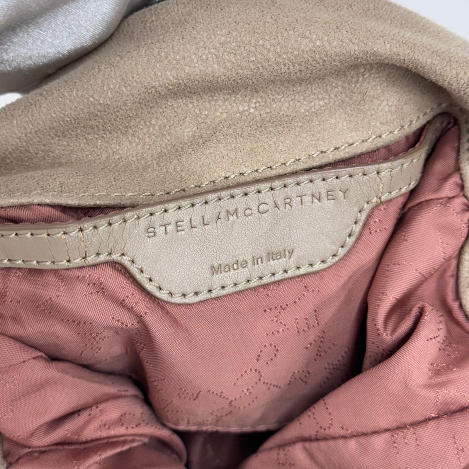 Stella McCartney Borsa Mini Falabella Beige