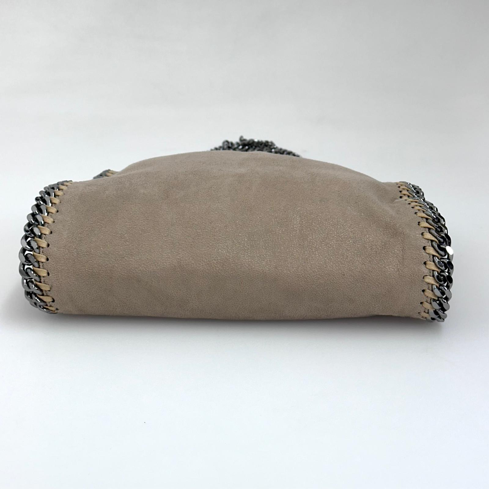 Stella McCartney Borsa Mini Falabella Beige