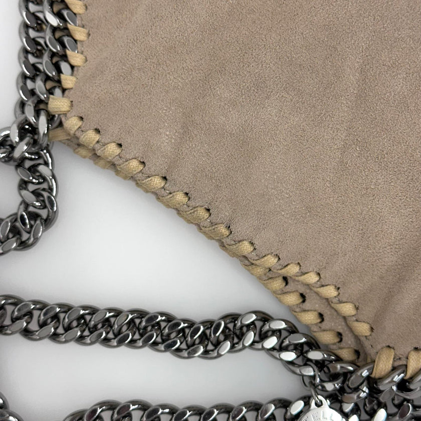 Stella McCartney Borsa Mini Falabella Beige
