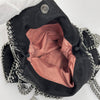 Stella McCartney Borsa a Spalla Falabella Mini Shaggy Deer Nera
