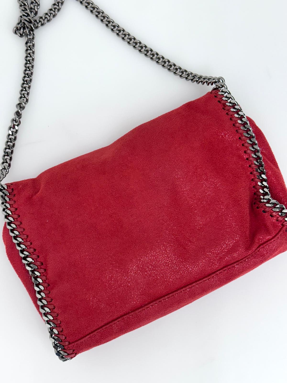 Stella McCartney Borsa a Tracolla Falabella Rossa