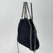 Stella McCartney Borsa a spalla Falabella Mini in eco suede nera