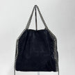 Stella McCartney Borsa a spalla Falabella Mini in eco suede nera