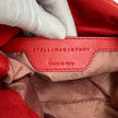 Stella McCartney Borsa a spalla Falabella Mini in eco suede rossa