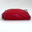 Stella McCartney Borsa a spalla Falabella Mini in eco suede rossa