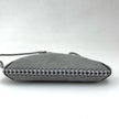 Stella McCartney Falabella Borsa a Fold Over Grigio Chiaro e Bordeaux