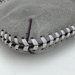 Stella McCartney Falabella Borsa a Fold Over Grigio Chiaro e Bordeaux