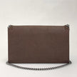 Borsa Stella McCartney Falabella Crossbody in Ecopelle Marrone con Catena Argentata