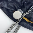 Stella McCartney Falabella Shopper Tote Nera e Ocra con Catena Argento