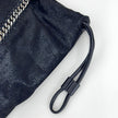 Stella McCartney Falabella Shopper Tote Nera e Ocra con Catena Argento