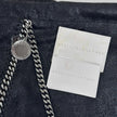 Stella McCartney Falabella Shopper Tote Nera e Ocra con Catena Argento
