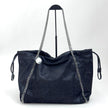 Stella McCartney Falabella Shopper Tote Nera e Ocra con Catena Argento