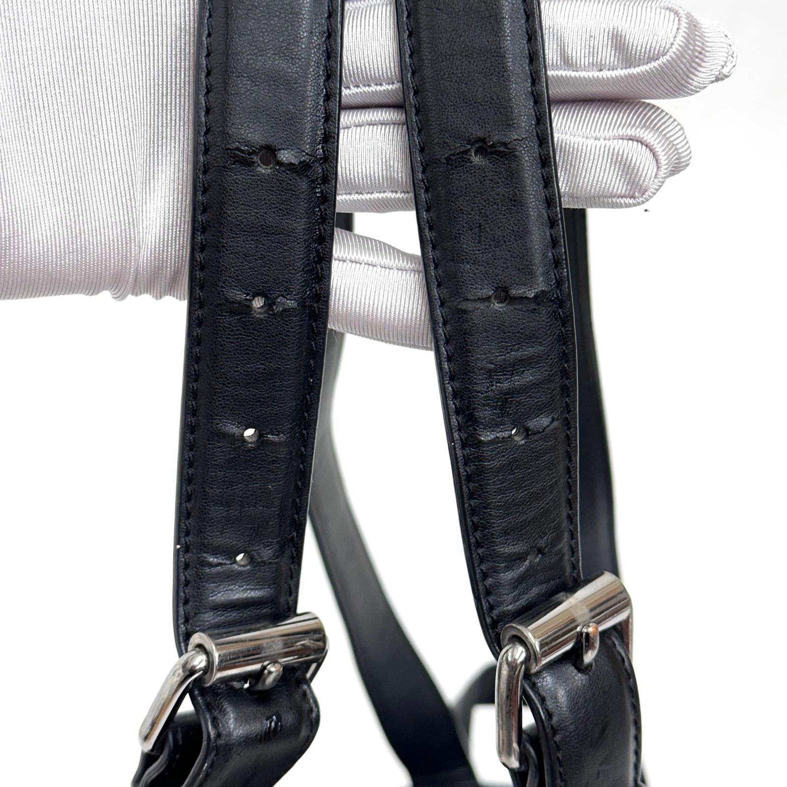 Stella McCartney zaino Falabella in Shaggy Deer nero