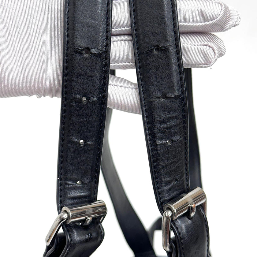 Stella McCartney zaino Falabella in Shaggy Deer nero