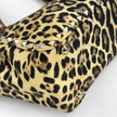 Valentino Garavani Borsa Rockstud Medium Leopard Canvas e Pelle con Tracolla