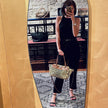 Valentino Garavani Borsa Rockstud Medium Leopard Canvas e Pelle con Tracolla