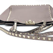 Valentino Garavani Borsa Rockstud in pelle cipria