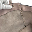 Valentino Garavani Borsa Rockstud in pelle cipria