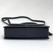Valentino Garavani Borsa a Mano e Tracolla Pelle Martellata Nera Vintage Anni '80/'90