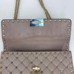 Valentino Garavani Borsa a Tracolla Rockstud Spike Media Nude Cipria