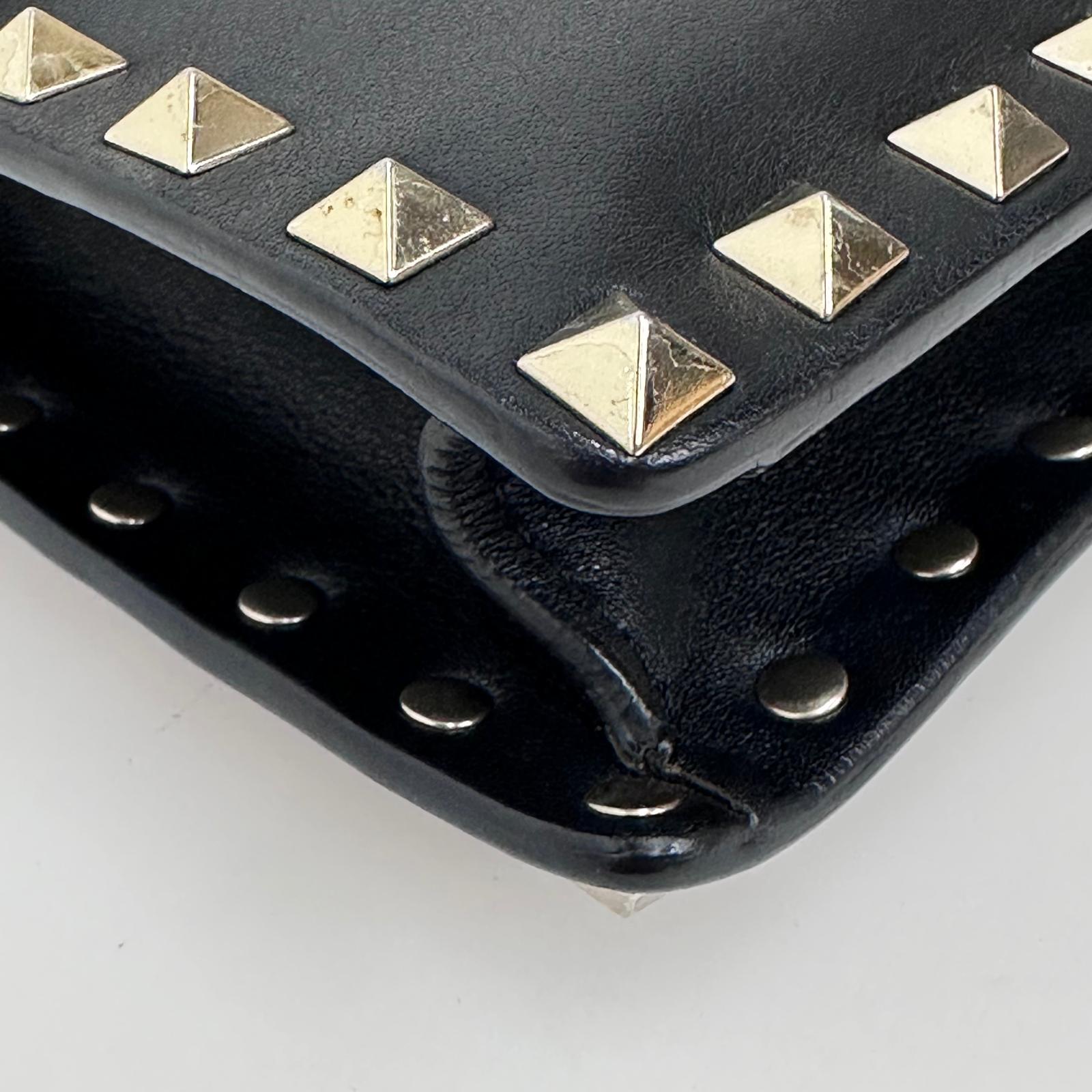 Valentino Garavani Rockstud Borsa a spalla in pelle nera