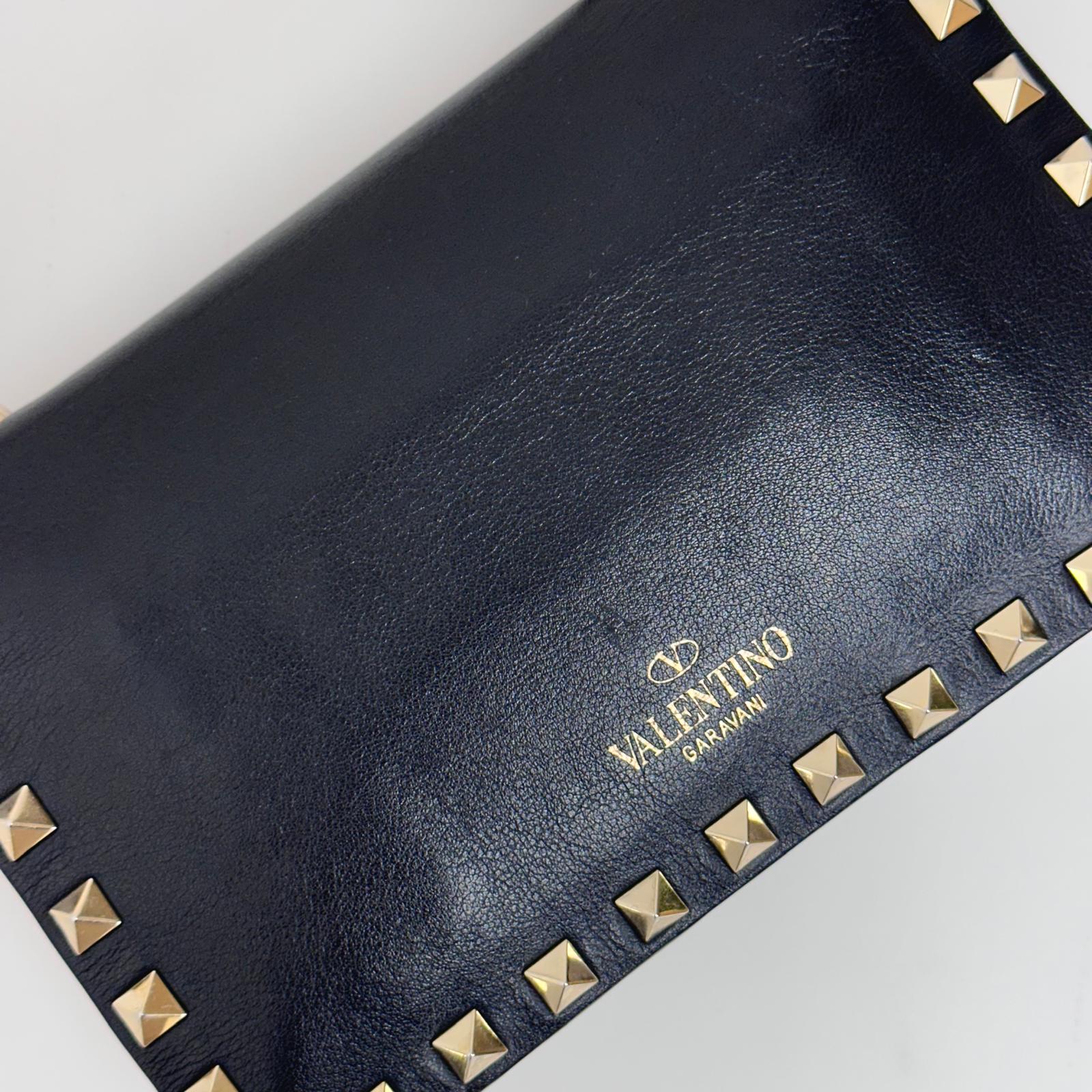 Valentino Garavani Rockstud Borsa a spalla in pelle nera