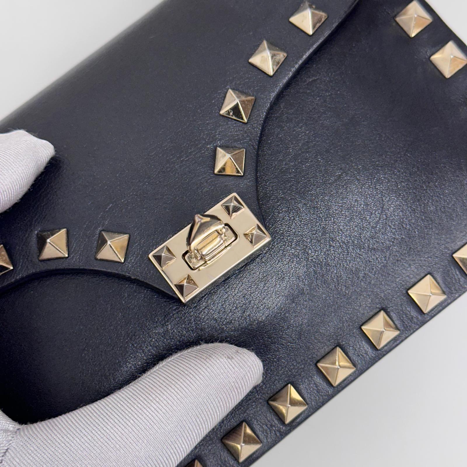Valentino Garavani Rockstud Borsa a spalla in pelle nera