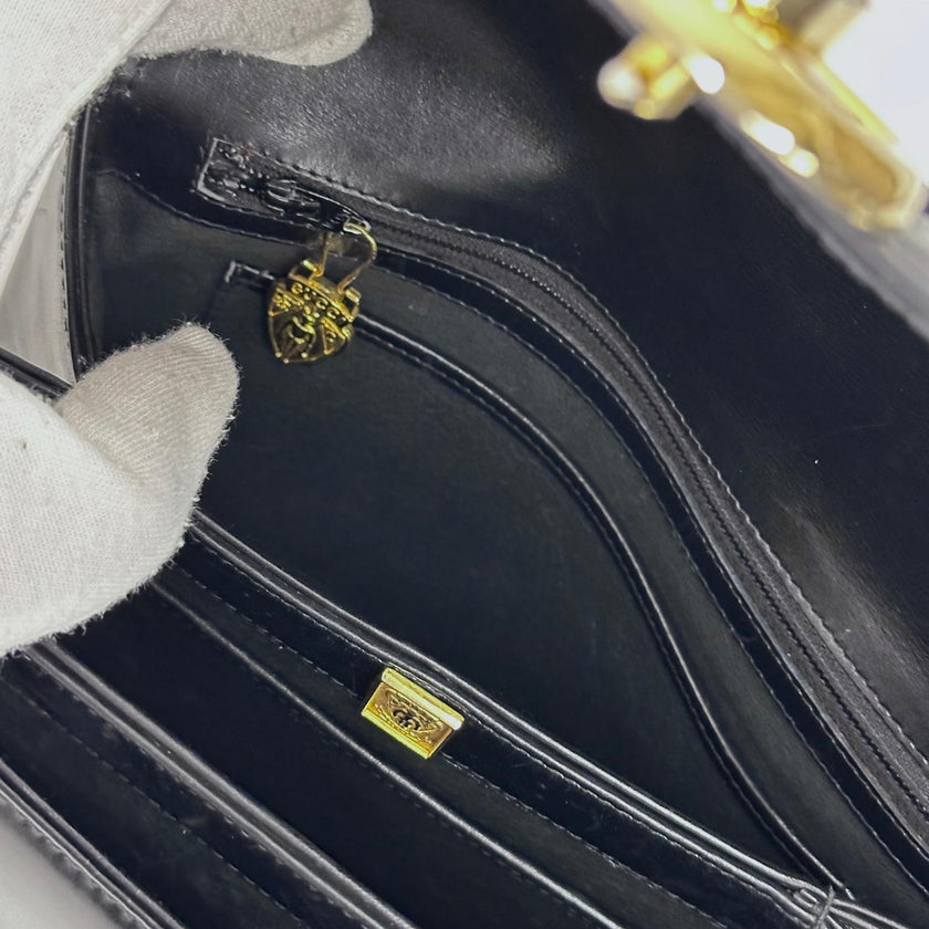 Gucci Borsa Vintage in Pelle Nera