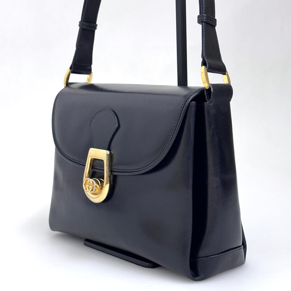 Gucci Borsa Vintage in Pelle Nera