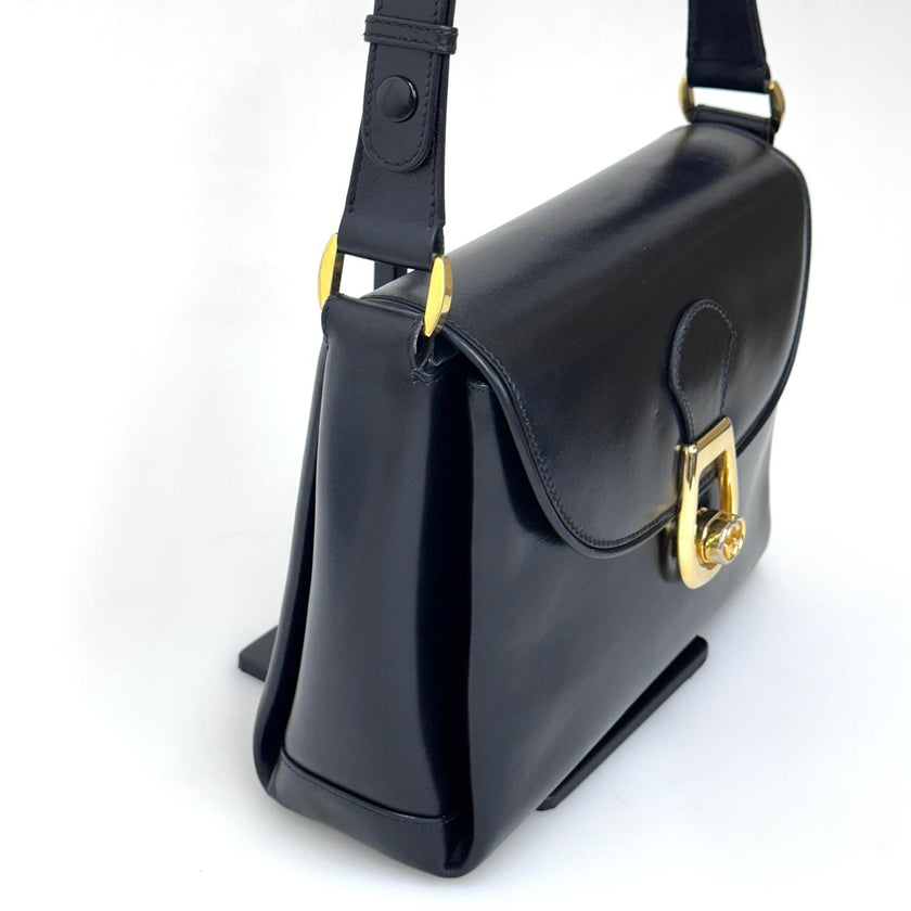 Gucci Borsa Vintage in Pelle Nera