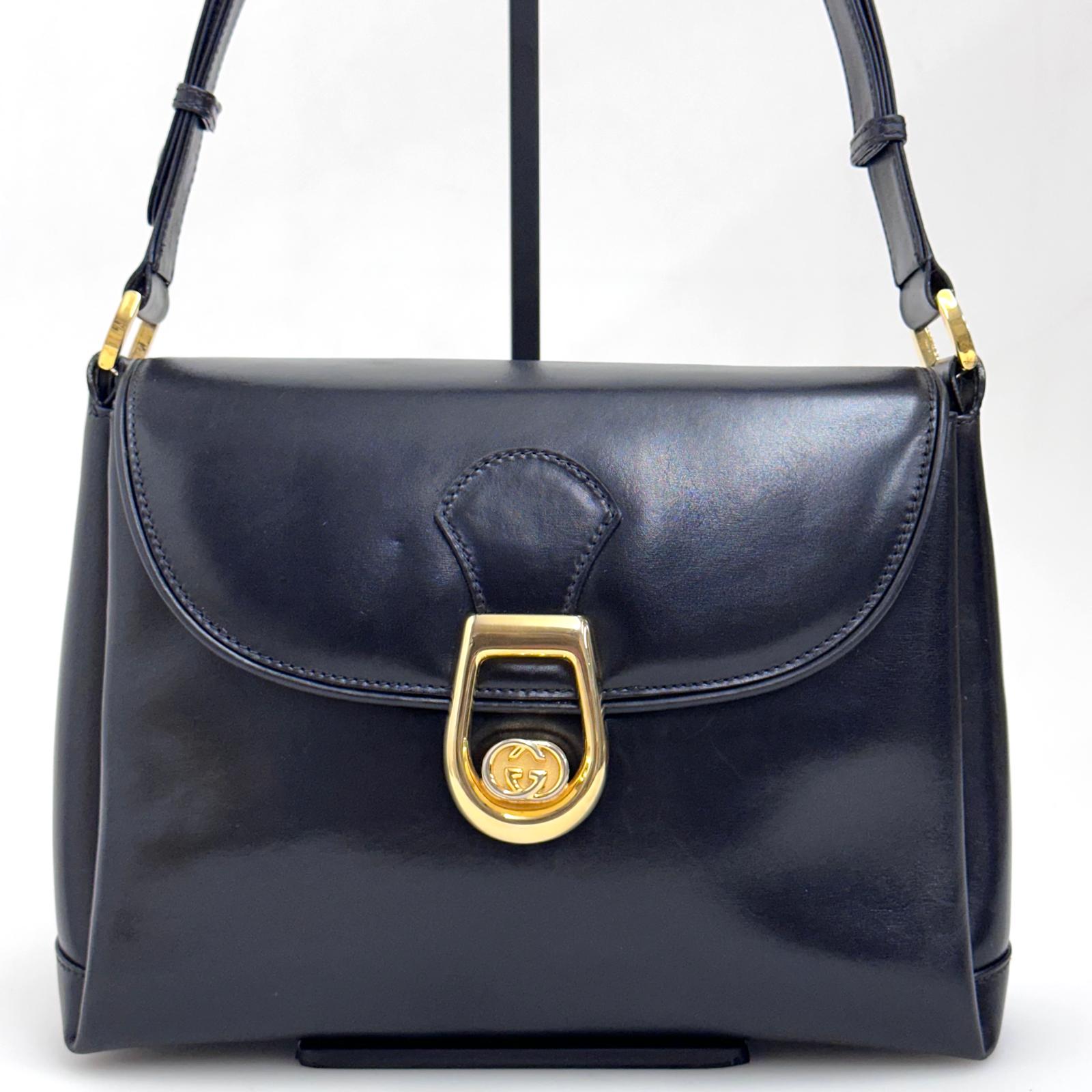 Gucci Borsa Vintage in Pelle Nera