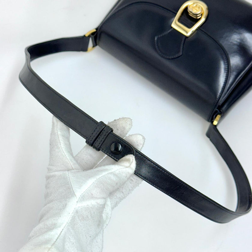 Gucci Borsa Vintage in Pelle Nera