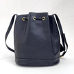 Yves Saint Laurent Borsa Vintage Bucket Nera in Pelle