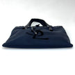 Yves Saint Laurent borsa a spalla maxi monogram canvas nero