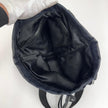 Yves Saint Laurent borsa a spalla maxi monogram canvas nero