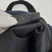 Yves Saint Laurent borsa a spalla maxi monogram canvas nero