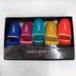 Yves Saint Laurent set pantofole multicolor – nuove – 25,5 cm