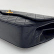 Chanel Timeless vintage Borsa a spalla matelassé in pelle nera