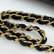 Chanel Timeless vintage Borsa a spalla matelassé in pelle nera