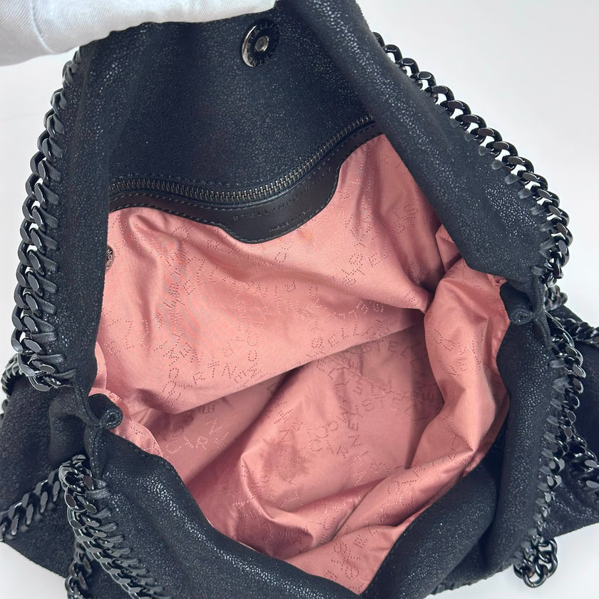 Stella McCartney Borsa Falabella Pieghevole Large Total Black