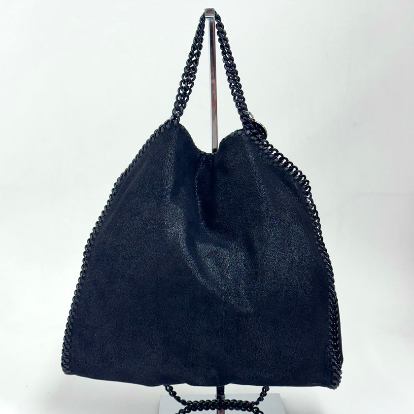 Stella McCartney Borsa Falabella Pieghevole Large Total Black